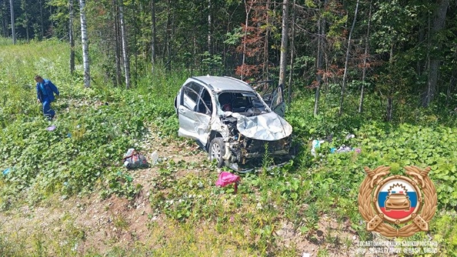 В Башкирии в ДТП разбилась семья из Красноярского края