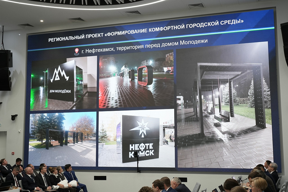 В 2026 году в Башкортостане благоустроят 144 общественные территории