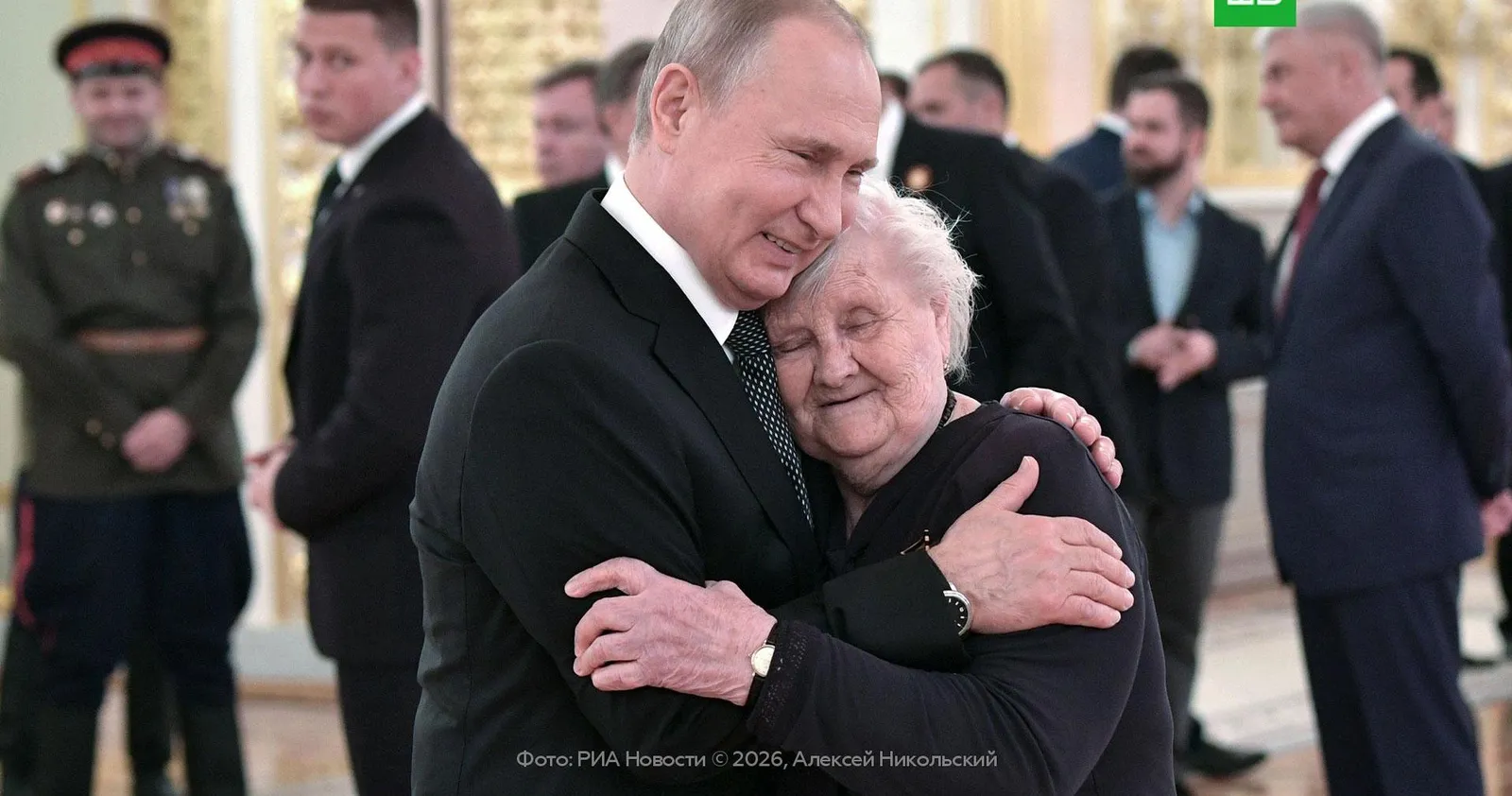 Путин в Кремле отужинал со своей первой учительницей Верой Гуревич