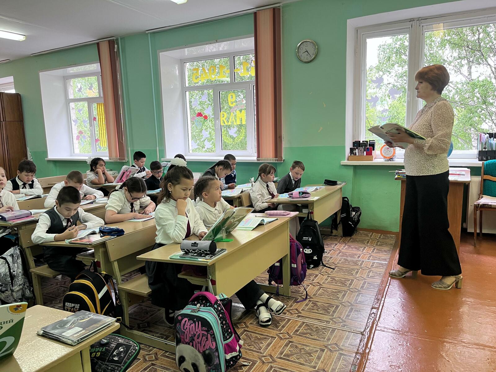 Гимназияға тоғро ҡалған уҡытыусы