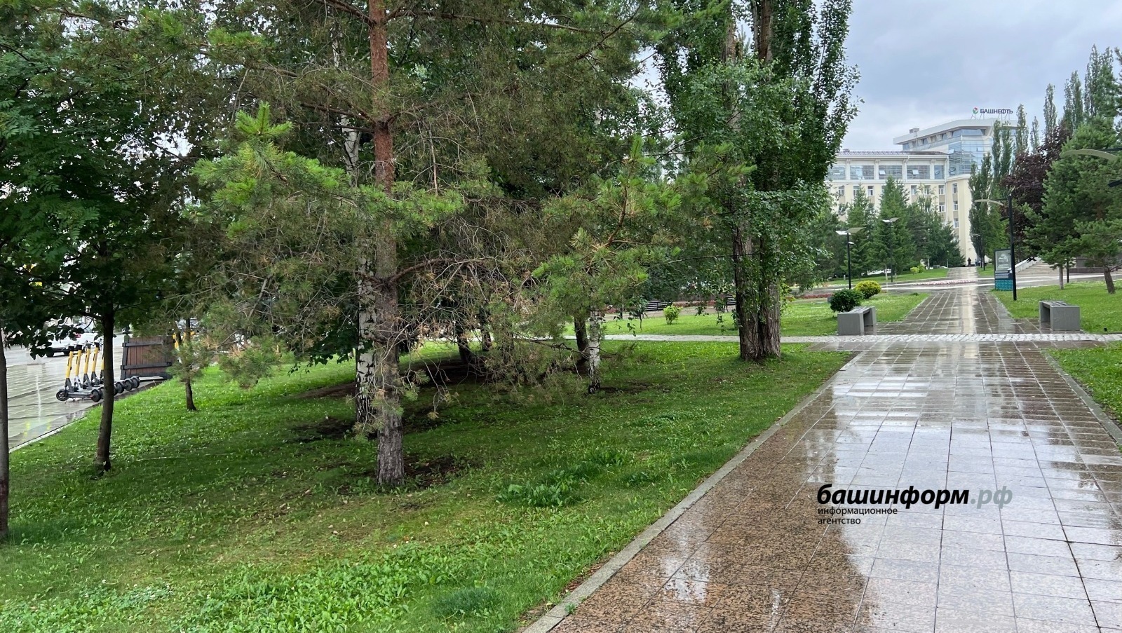 Республикала ҡыҫҡа ваҡытлы йәшенле ямғыр яуыуы фаразлана