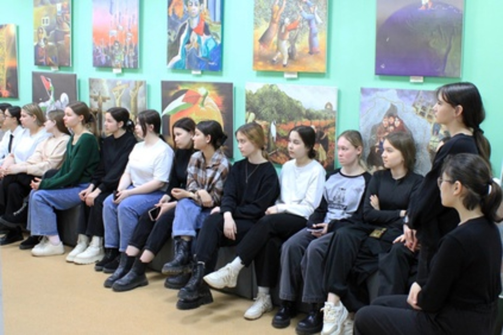В Салавате открылась международная выставка «Палестина глазами художников России и мира»