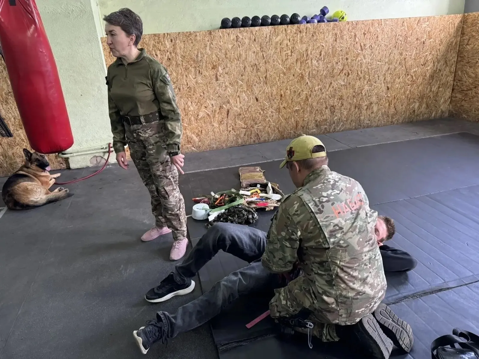 В «Доме СВОих» проходят занятия по тактической медицине