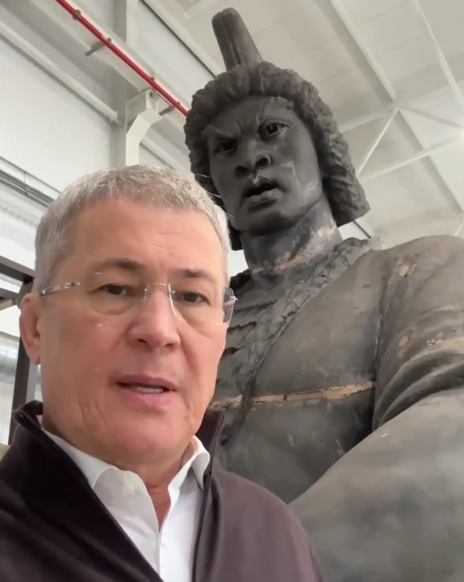 Радий Хабиров рассказал, как идет реставрация памятника Салавату Юлаеву