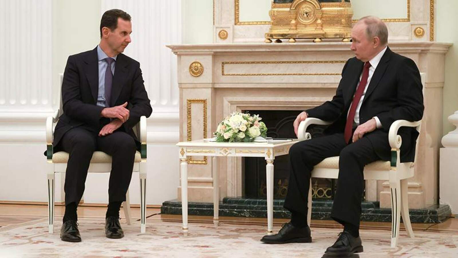 Путин и Асад обсудили широкий круг политических вопросов