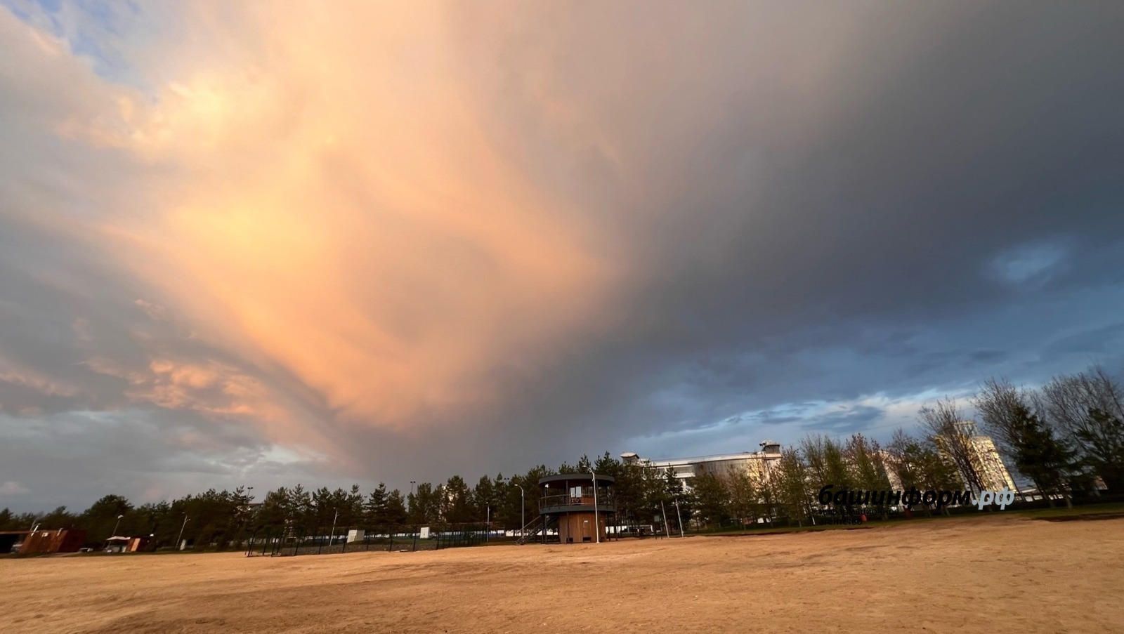 Башҡортостанда ҡыҫҡа ваҡытлы ямғыр яуыуы, күк күкрәүе фаразлана