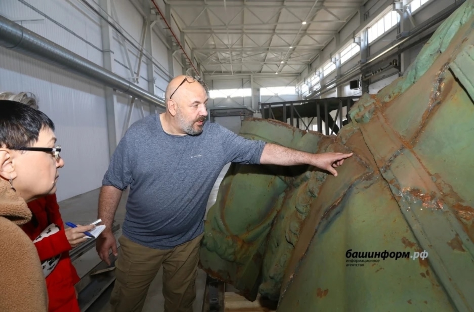 Салауат Юлаев һәйкәлен реставрациялау нисек бара