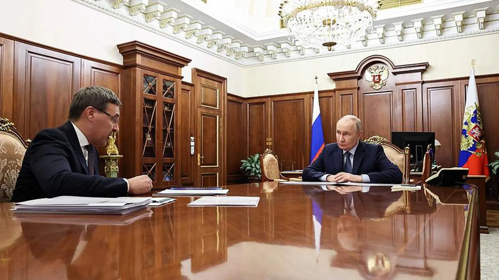 Путин обсудил с Фальковым научную установку СКИФ